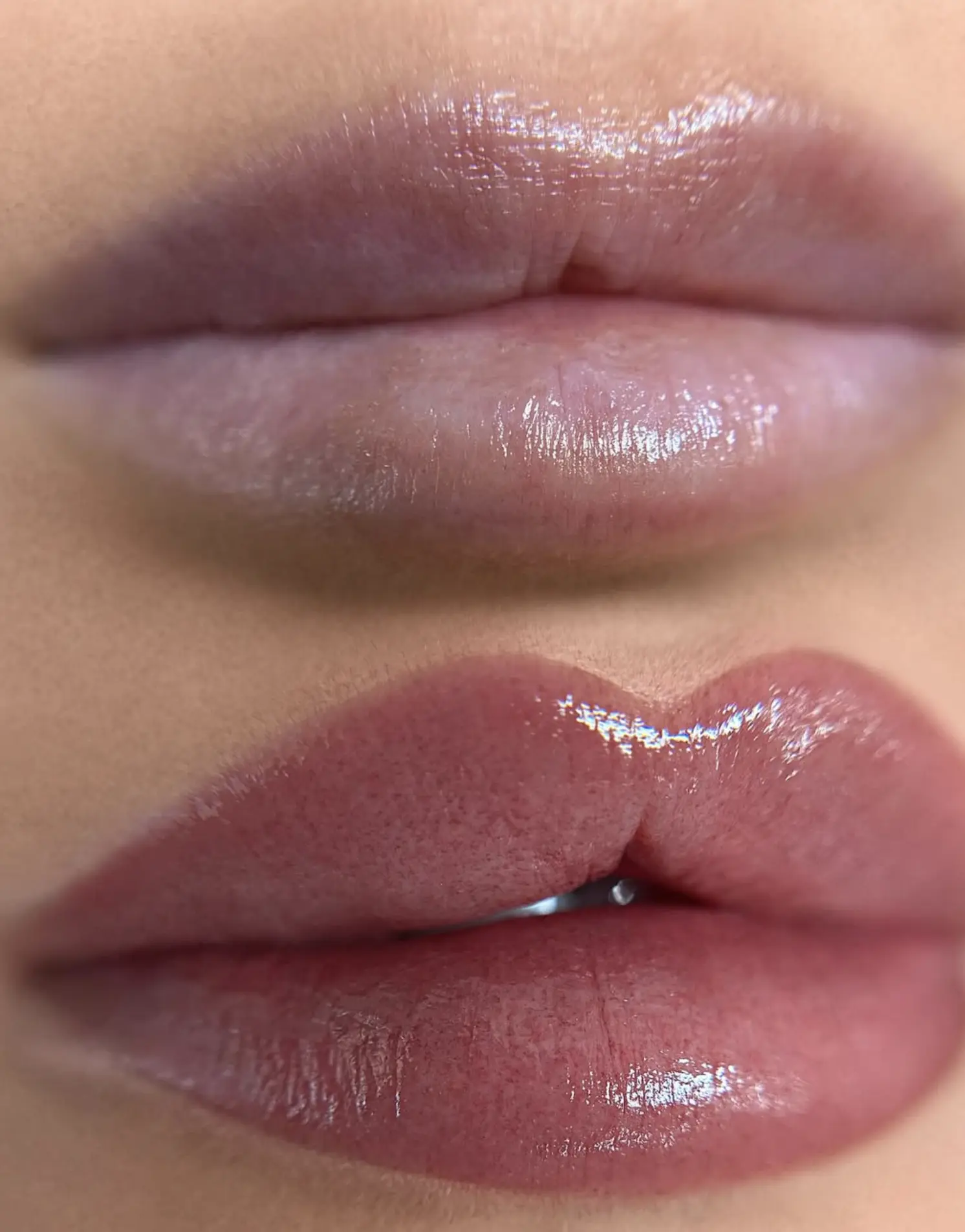 lip blush healing process